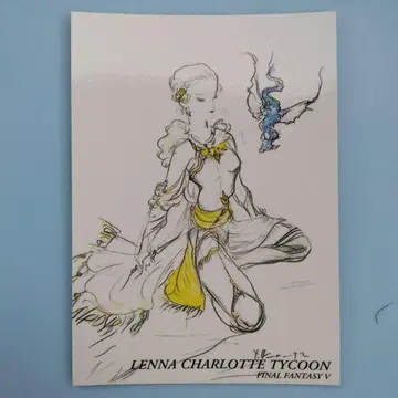 초판 FINAL FANTASY 카드 CARD MADE IN JAPAN