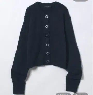 링 스냅 버튼 숏 가디건 지나시스 미사용 새상품 이번 시즌 신상