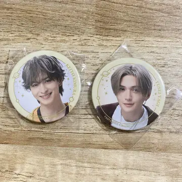 FANTASTICS 라운드원 야기 유세이 기무라 케이토 캔뱃지