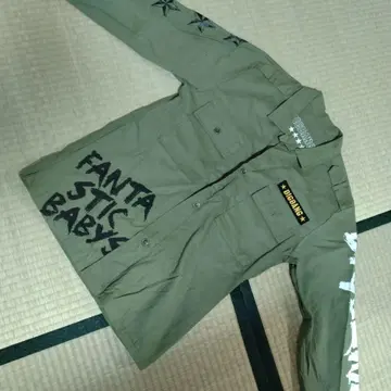 BIGBANG 카키 밀리터리 자켓