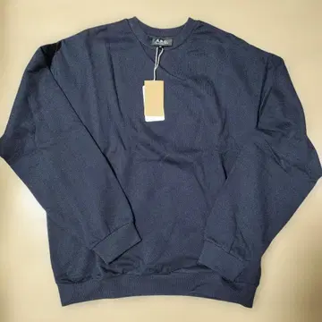 [ 미사용 ] A.P.C. 네이비 맨투맨 XS