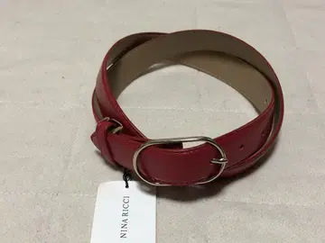 682 새상품 NINA RICCI 니나리치 여성용 소가죽 벨트 일본제