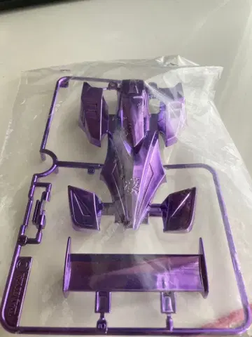 타미야 미니 사륜구동 사이클론 매그넘 퍼플 도금