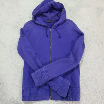 LITHIUM HOMME 리튬옴므 와플 슬리브 후드티 블루 48