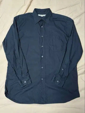 INDIVIDUALIZED SHIRTS 블랙 셔츠 긴팔 블랙 버튼