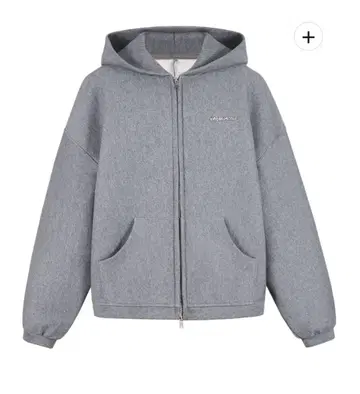 ANDWANG Kirakira zip up (gray)02