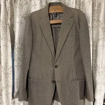 UNITED ARROWS 체크 무늬 테일러드 자켓