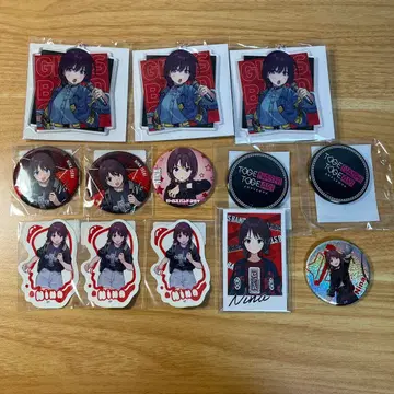 걸즈밴드클라이 이세리 니나 굿즈 세트