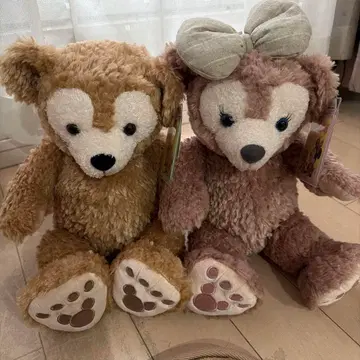 새상품 더피 셰리메이 봉제 인형 세트