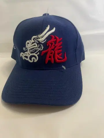 Dragon 드래곤 자수 골프 캡 네이비
