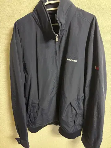 TOMMY HILFIGER 네이비 나일론 자켓 XXL