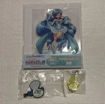 피치피치 피치 캐릭터 복권 메지루시 액세서리 헤어 클립 나미모리 코코