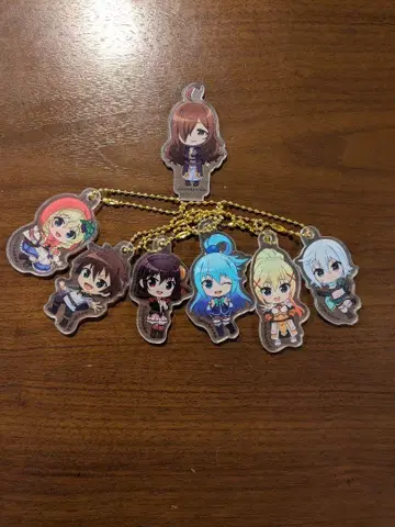 이 멋진 세계에 축복을! 코노스바 아크릴 키링 세트 레어