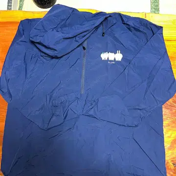 치이카와 나일론 자켓 L 네이비 백 스타일 아노락