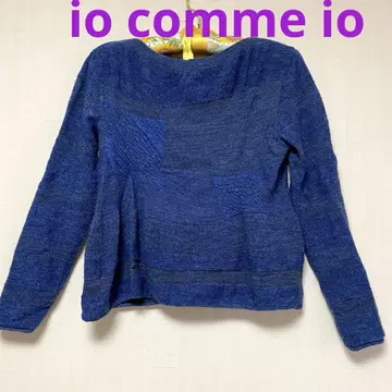 io comme io 이오콤이오 울 100% 니트 티셔츠 38 M