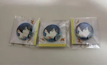 츠루네 핸드메이드 캔뱃지 타케바야 시즈야