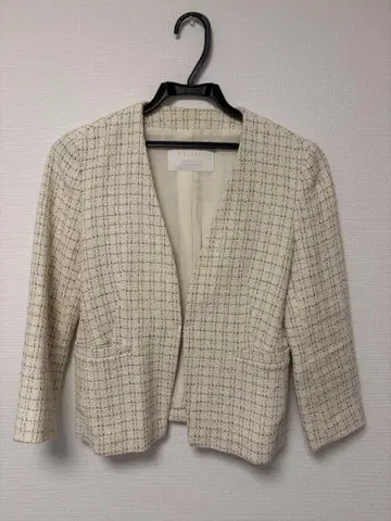 Ballsey 노카라 자켓 아이보리