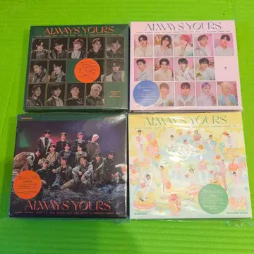 SEVENTEEN ALWAYS YOURS CD 앨범 4종 세트