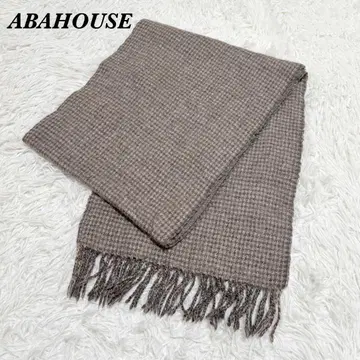 ABAHOUSE 머플러 브라운 하운드투스