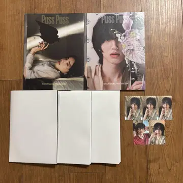 미치에다 슌스케 puss puss 잡지 트레이딩 카드 포스터 세트