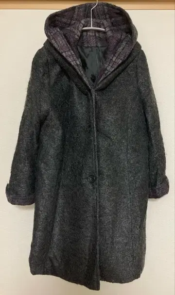 다크 그레이 롱 코트