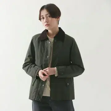 coen 헌팅 자켓 올리브 M 사이즈