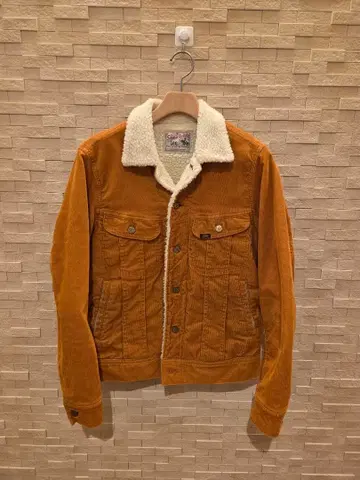 Lee Storm Rider 보아 자켓 카멜