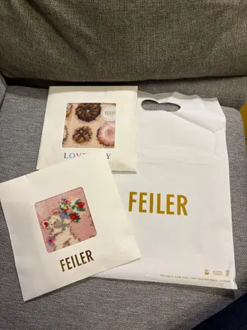 FEILER 모그모그 도넛, 리베 & 릴리아 손수건