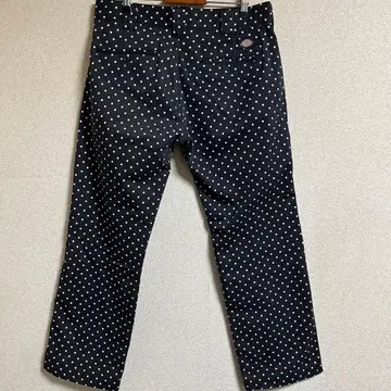 BEAMS Dickies 워크 팬츠 도트 패턴