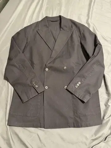 Steven alan 다크 그레이 더블 테일러드 자켓 M 사이즈