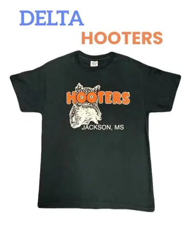 DELTA HOOTERS 티셔츠 블랙