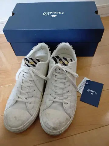 컨버스 가죽 화이트/제브라 Converse ALL STAR 27