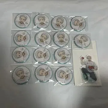 WIND BREAKER 윈브레 매실궁이치 캔뱃지 (14개) 아크릴 스탠드