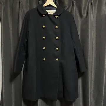 j&m davidson 더블 브레스트 롱 코트