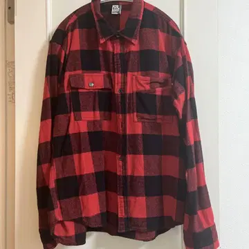 CHUMS XL 헤비 플란넬 셔츠 긴팔 셔츠