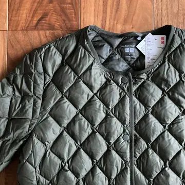 UNIQLO 웜 패디드 퀼팅 자켓 올리브