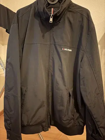 TOMMY HILFIGER 블랙 자켓 XL