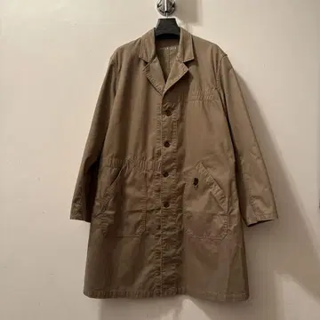 archive 00s 코튼 헤링본 샵코트 베이지