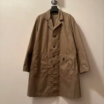 archive 00s 코튼 헤링본 샵코트 베이지