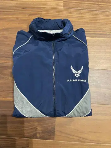 U.S. AIR FORCE 네이비 풀 지퍼 자켓