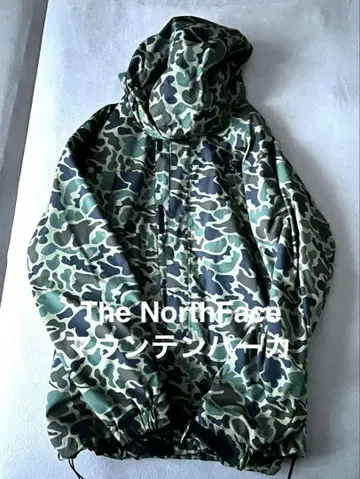 The North Face 카모플라쥬 마운틴 후드티 M 사이즈