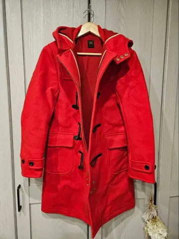 [ 38 ] Scye 사이 더플 코트 레드 (애로우즈 별주)