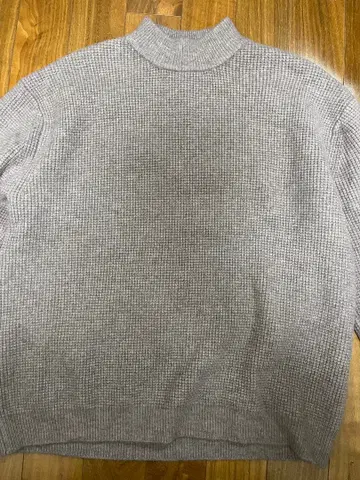 ZARA 니트 스웨터 L 사이즈 하이넥 남성용