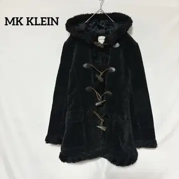 MK KLEIN + 코듀로이 더플 코트 M 블랙