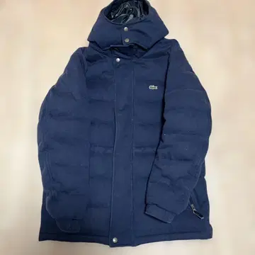 LACOSTE 네이비 다운 자켓 FR 52