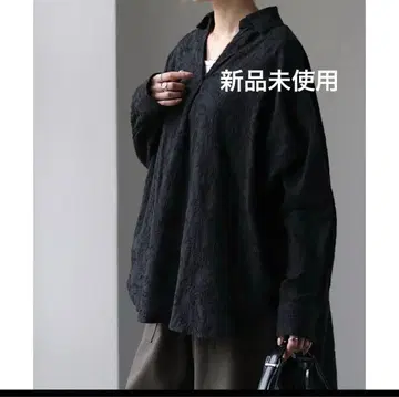 가격 인하 HUG.U 돌먼 셔츠 엉덩이를 가리는 면 100% 긴팔 튜닉