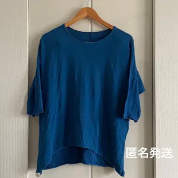 tamaki niime 타마키니이메 리버서블 티셔츠 블루
