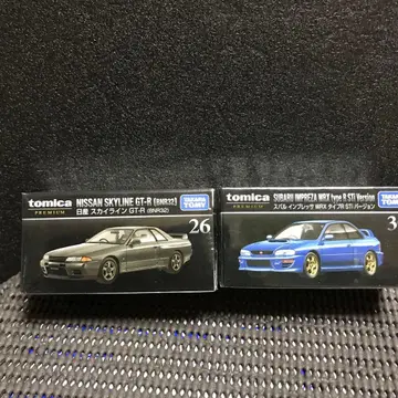 토미카 프리미엄 NISSAN GT-R & SUBARU WRX 세트