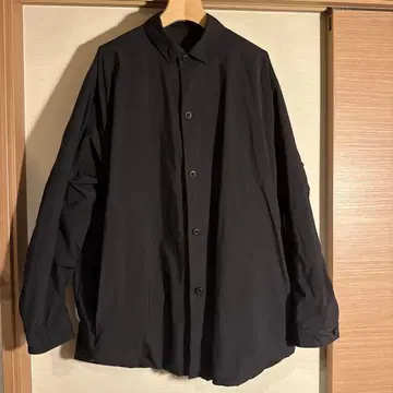 TEATORA dualpoint 블랙 셔츠 자켓