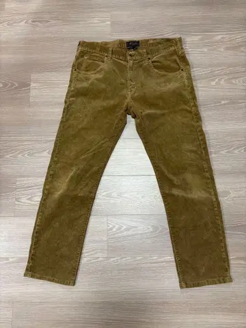 beams plus 코듀로이 팬츠 브라운